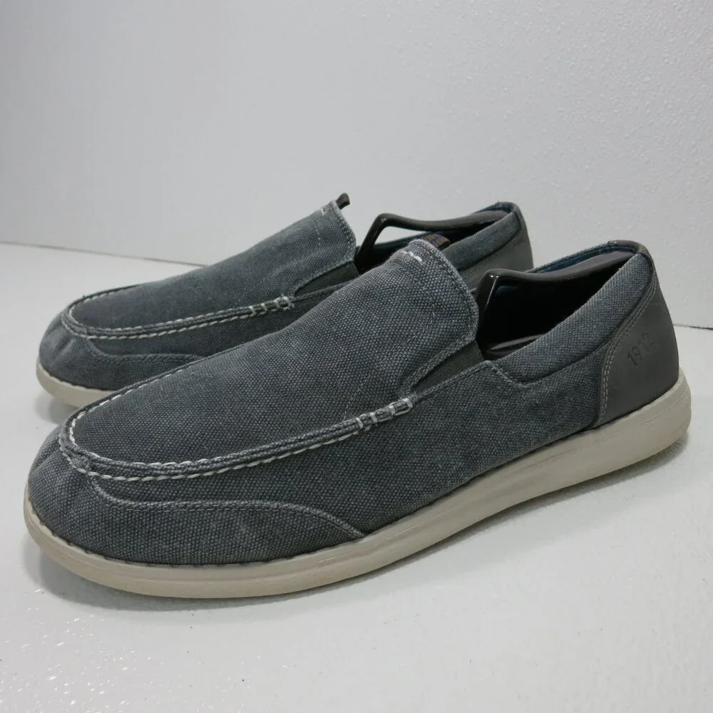Nunn Bush Canvas Casual Dress Loafers Men's Footwear Moccasins Shoes 12 W